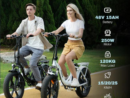 EVERCROSS EK6 KOKKUVÕTT ELEKTRIRATTAS 20" X 4,0 FAT REHVIGA, 750 W MOTER, MAX 25 MPH