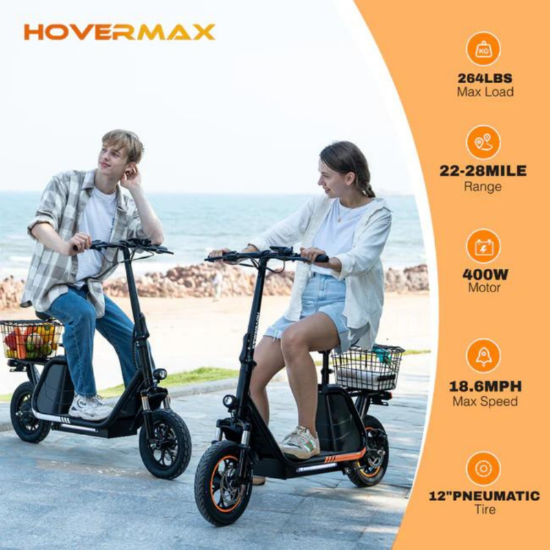 HOVERMAX ISTME JA KANDEKORVIGA ELEKTRIROLL