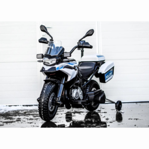 BMW F850 GS litsentseeritud elektriline politsei mootorratas, 90 W 12 V, EVA ratastega